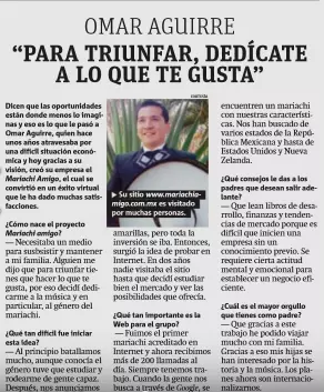 entrevista de mariachi