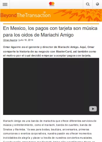 Mariachis en la radio